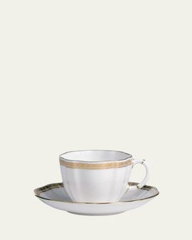 Royal Crown Derby Carlton Gold Saucer