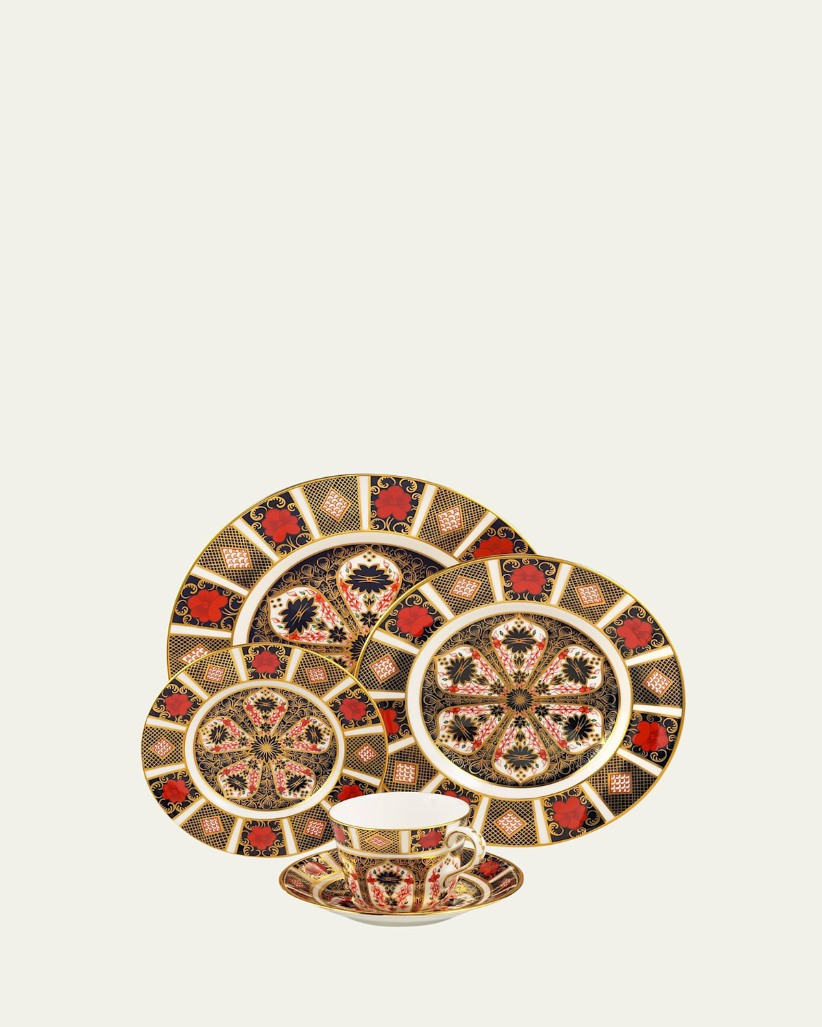 Royal Crown Derby Old Imari Saucer