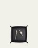 ROYCE New York Monogrammed Large Catchall Leather Valet Tray, Personalized - 2