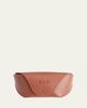 ROYCE New York Monogrammed Leather Sunglasses Carrying Case - 1