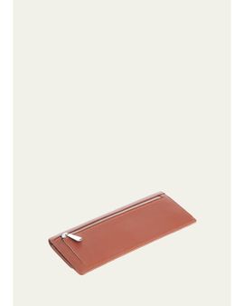 ROYCE New York Monogrammed RFID Blocking Leather Clutch Wallet, Personalized