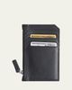 ROYCE New York Monogrammed Zippered Leather Credit Card Case - 1