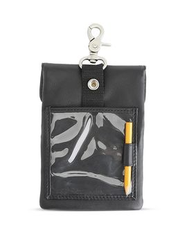 Royce New York Royce New York Clip On Leather Golf Pouch