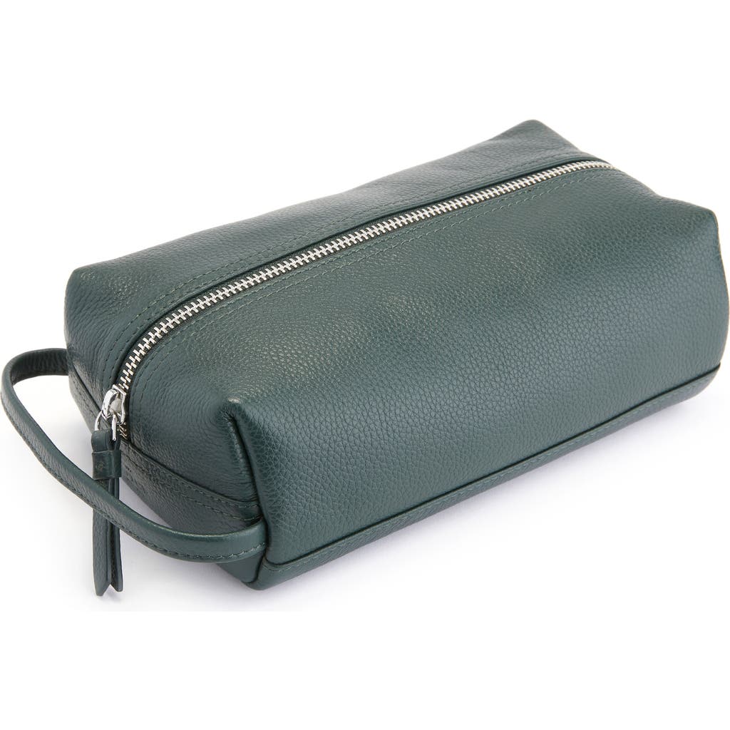 ROYCE New York ROYCE New York Compact Leather Toiletry Bag