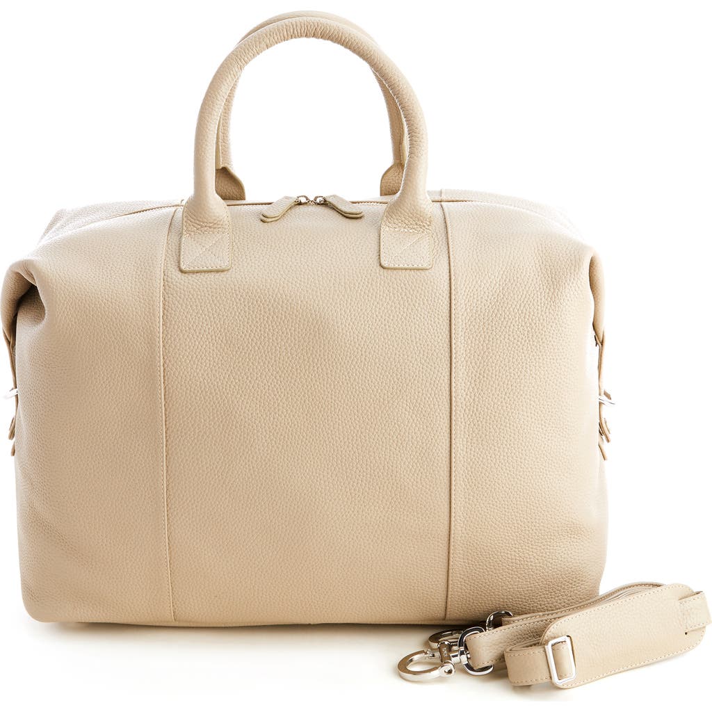 ROYCE New York ROYCE New York Weekend Leather Duffle Bag