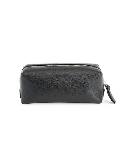 Royce New York Women's Zipper Leather Travel Utility Bag