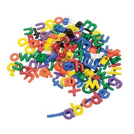 Roylco Roylco Lower Case Lacing Letter Beads - 288 Pieces