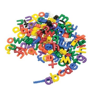 Roylco Roylco Lower Case Lacing Letter Beads - 288 Pieces