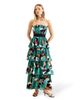 Ro&Zo Ro&Zo Claudia Print Tiered Dress - 1