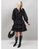 Ro&Zo Ro&Zo Dash Print Tiered Mini Dress - 1