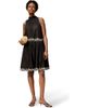 Ro&Zo Ro&Zo Embroidered Scallop Short Dress - 1
