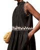 Ro&Zo Ro&Zo Embroidered Scallop Short Dress - 3