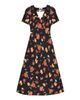 Ro&Zo Ro&Zo Floral Print Tie Back Dress - 2