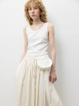 RRACE Basic Sleeveless Top_White