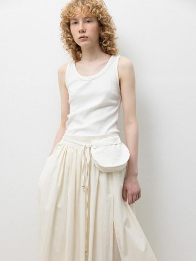 RRACE Basic Sleeveless Top_White