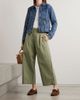 RRL Kyle pleated herringone cotton wide-leg pants - 2