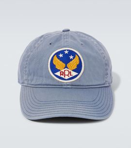 RRL RRL Ball patched cotton baseball cap