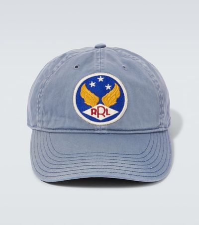 RRL RRL Ball patched cotton baseball cap