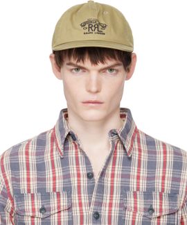 RRL RRL Beige Ranch Logo Twill Ball Cap