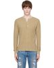 RRL RRL Beige Waffle-Knit Henley - 1