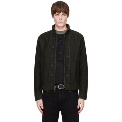 RRL RRL Black Cotton Bower Deck Jacket