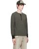RRL RRL Black Indigo Jacquard Henley - 2