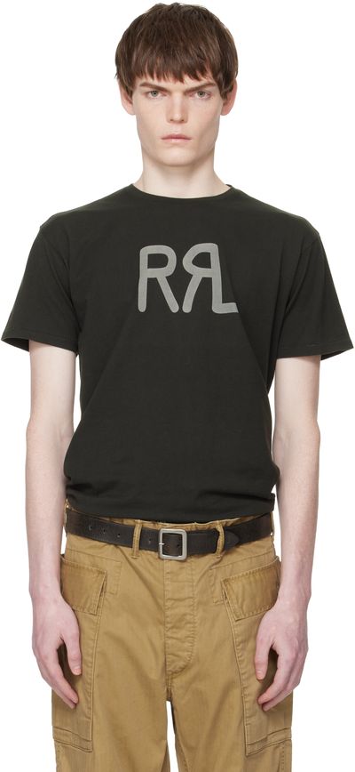 RRL RRL Black Ranch Logo T-shirt