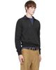 RRL RRL Black Terry Quarter-Zip Sweatshirt - 2