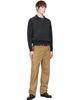 RRL RRL Black Terry Quarter-Zip Sweatshirt - 4