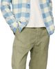 RRL RRL Blue & Off-White Slim Fit Plaid Twill Western Shirt - 4