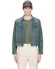 RRL RRL Blue Indigo Denim Trucker Jacket - 1
