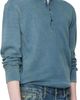 RRL RRL Blue Jacquard-Knit Henley - 2