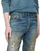 RRL RRL Blue Jacquard-Knit Henley - 5