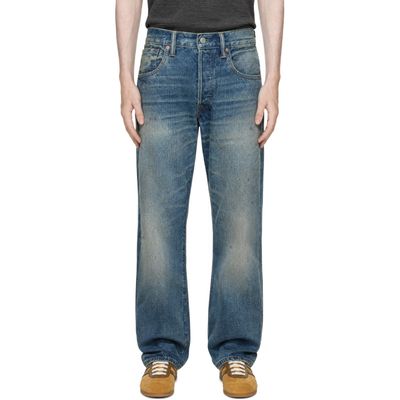 RRL RRL Blue Slim Boot Selvedge Jeans