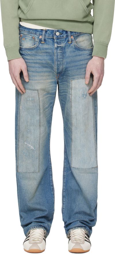 RRL RRL Blue Vintage 5-Pocket Midlands Selvedge Jeans