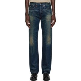 RRL RRL Blue Vintage Five-Pocket Selvedge Denim Jeans