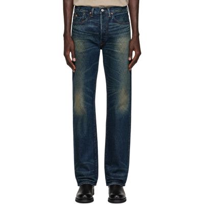 RRL RRL Blue Vintage Five-Pocket Selvedge Denim Jeans