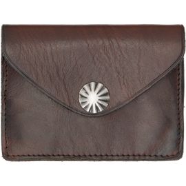 RRL RRL Brown Leather Card Holder