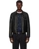 RRL RRL Brown Leather Newsboy Jacket - 1