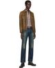 RRL RRL Brown Sheepskin Motor Jacket - 4