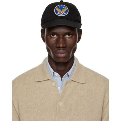 RRL RRL Brown Winged-Logo Twill Ball Cap