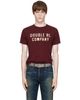 RRL RRL Burgundy 'Double RL Company' T-shirt - 1