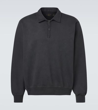 RRL RRL Cotton half-zip sweatshirt