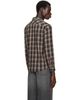 RRL RRL Gray & Red Check Sport Shirt - 3