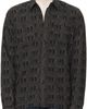 RRL RRL Gray Jacquard-Knit Wool-Blend Work Shirt - 1