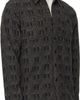 RRL RRL Gray Jacquard-Knit Wool-Blend Work Shirt - 2