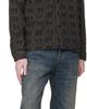 RRL RRL Gray Jacquard-Knit Wool-Blend Work Shirt - 4