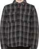 RRL RRL Gray Wool-Cashmere Western Overshirt - 1