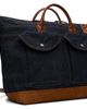 RRL RRL Indigo Denim & Leather Medium Dayton Tote - 2