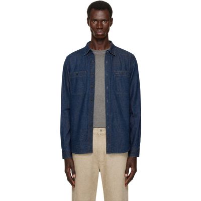 RRL RRL Indigo Denim Work Shirt